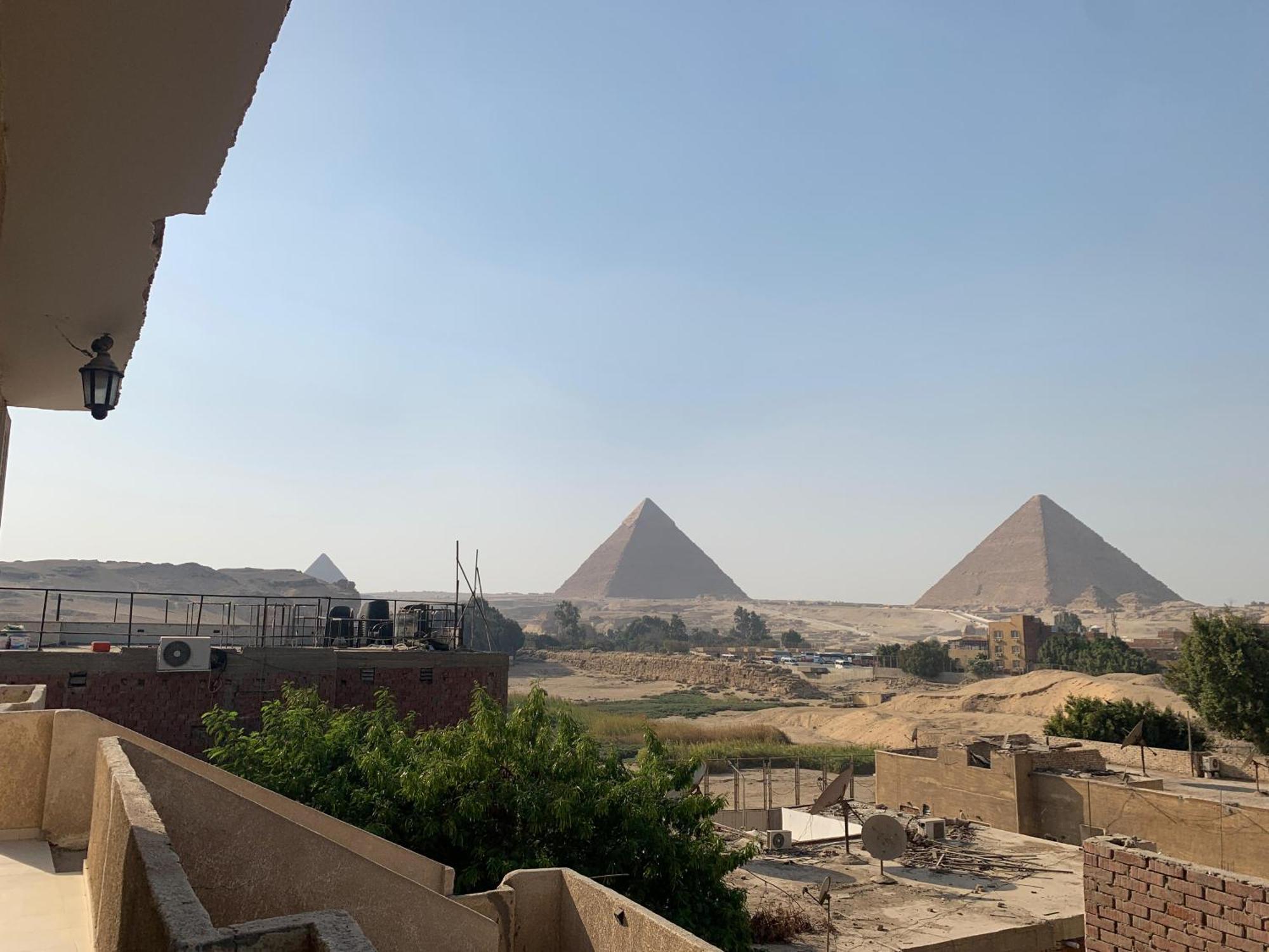 Capo Pyramid Hotel Kafret el-Gabal Exterior foto